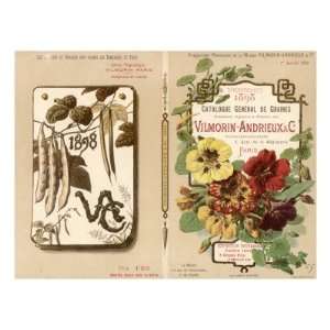  Cover of a French Seed Catalogue for Vilmorin  Andrieux Et 