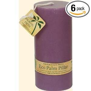  Candle, Pil, E/P, Viol, 2.25X5 , ct (pack of 6 ) Health 