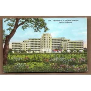  Postcard Vintage Fitzsimons US General Hospital Denver 