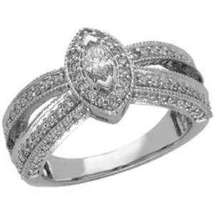   Vintage Style Pre Set Diamond Engagement Ring Jewelry Days Jewelry