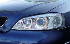 Angel Eyes HeadLights Vauxhall/Opel Astra MK4 G Chrome  