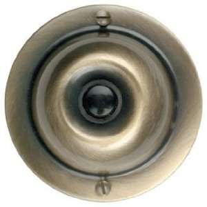   Series Antique Brass 2 1/4 Round Doorbell Button