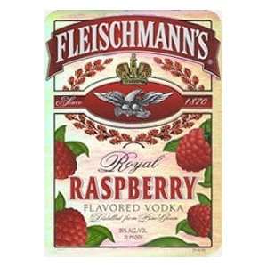  Fleischmann Vodka Raspberry 750ML Grocery & Gourmet Food