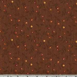  45 Wide Butterfly Kisses Vinings Chestnut Fabric By The 