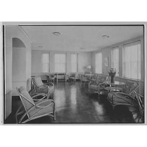   , Deerfield, Massachusetts. Infirmary solarium 1949