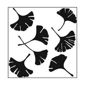  Crafters Workshop Templates 12X12 Ginko Leaves; 3 Items 