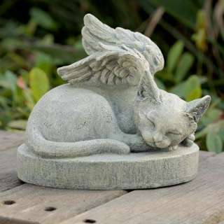 Cat Angel Pet Memorial Stone Grave Marker Headstone 099278173479 