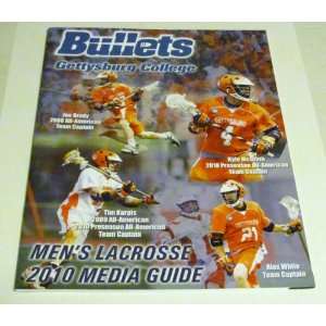   Bullets College   Mens Lacrosse 2010 Media Guide 