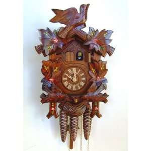   Clock, Musical, Hand painted Flowers, Model #M 96/10