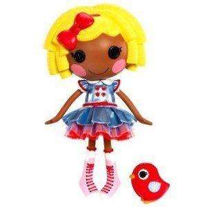 NEW Lalaloopsy DOT STARLIGHT Original Bitty Buttons Doll with Red BIRD