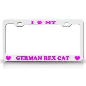  I PAW MY GERMAN REX Cat Pet Animal High Quality STEEL 