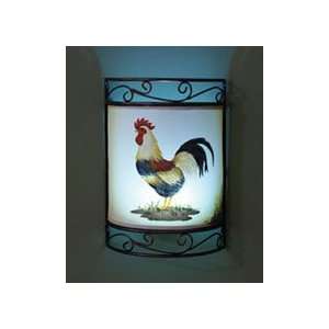  Remote Control Rooster Wall Sconce