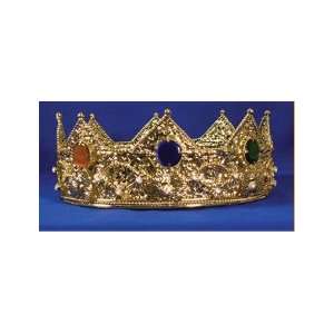  Smaller Gold Crown with Round Stones Beauty