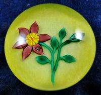 PW109) Kaziun Flower Paperweight  