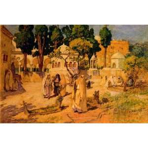  FRAMED oil paintings   Frederick Arthur Bridgman   24 x 16 