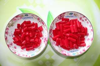   of medication herbs vitamins and other substances 100 % hide gelatin