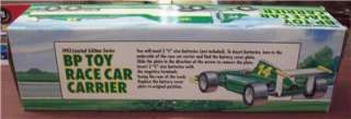 MODEL BP Toy Truck Race Car Carrier 1993 Limited Ed.  