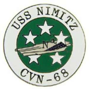  U.S. Navy USS Nimitz CVN 68 Pin 1 Arts, Crafts & Sewing
