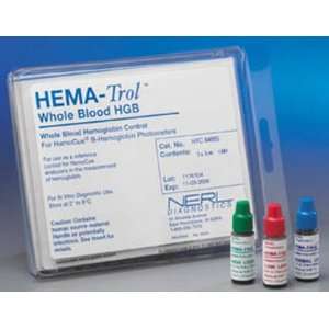 Hema Trol Whole blood Hemoglobin Controls, Low (6 x 3 mL 