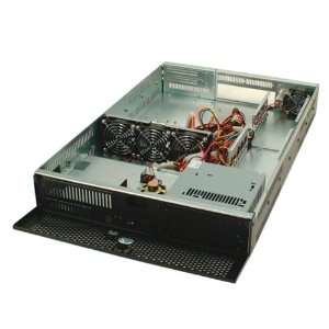 Antec OEM Ipc 2U20Atx250 Black Halfheight with Pp253Xr P/S with 2 Fans 