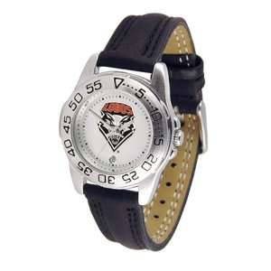  New Mexico Lobos NCAA Sport Ladies Watch (Leather Band 