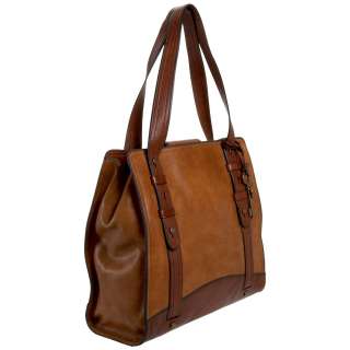 Fossil Vintage Reissue Leather Tote HandBag Bag Women Brown $268 NEW 