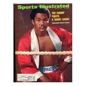  George Foreman Unsigned Sports Illustrated Magazine 