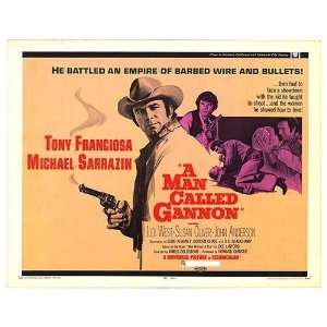  Man Called Gannon Original Movie Poster, 28 x 22 (1968 