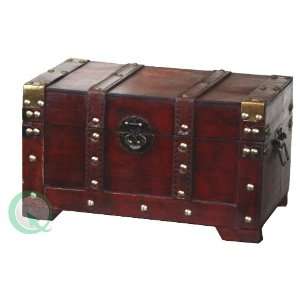 Antique Style Wooden Small Trunk 