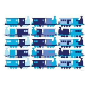  Multi Train Blue Premium Poster Print by Avalisa , 12x16 
