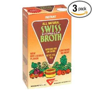 Swiss Formula Broth, 4 Ounce Box (Pack Grocery & Gourmet Food