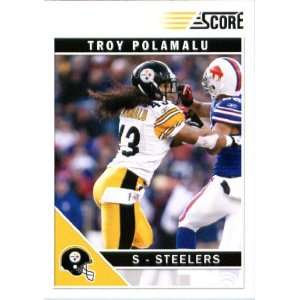  2011 Score #236 Troy Polamalu   Pittsburgh Steelers 