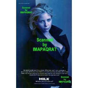   Vampire Slayer, Sarah Michelle Gellar; Photo Print Ad 