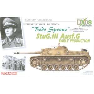  1/35 StuG III with Spranzs Markings Toys & Games