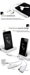 iphone 4/4S Galaxy S2/S Mount & Charge & WiFi wireless IPsharer  