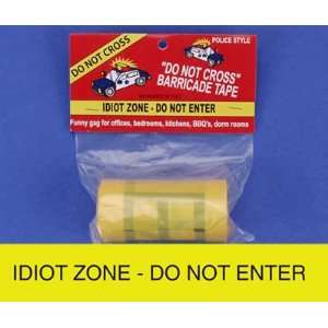  BARRICADE TAPE   IDIOT ZONE Toys & Games