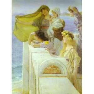   Aphrodites Cradle, By AlmaTadema Lawrence   Home