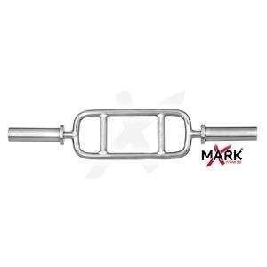 XMark 34 Chrome Olympic Tricep Bar (25.4mm)   Light Commercial (XM 