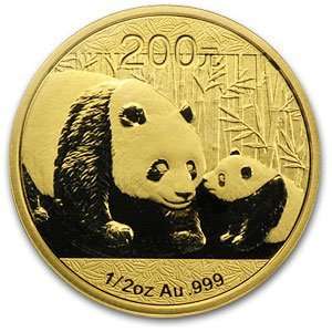  2011 1/2 oz Gold Chinese Panda (Sealed) 