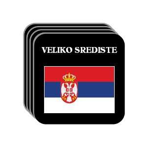  Serbia   VELIKO SREDISTE Set of 4 Mini Mousepad Coasters 