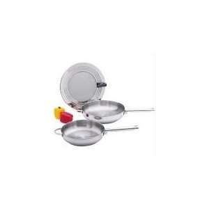  Maxam® 3pc Frypan and Splatter Screen Set Kitchen 