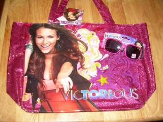 NWT 2011 Girls Nickelodeon VICTORIOUS Victoria Justice TOTE BAG 
