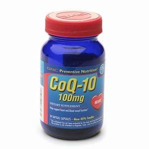   Nutrition CoQ 10 100mg, Softgel Capsules, 30 ea Health & Personal