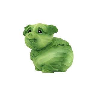  Home Grown from Enesco Cabbage Piglet Figurine 3 IN