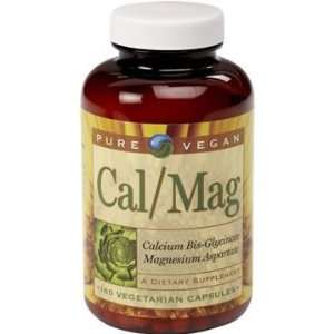  Pure Vegan Calcium Bis Glycinate With Magnesium   180 
