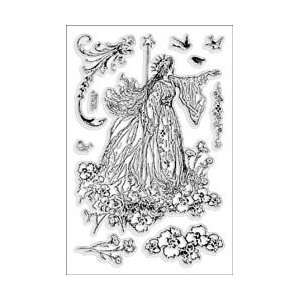   Perfectly Clear Stamps 4X6 Sheet   Fairy Queen Arts, Crafts & Sewing