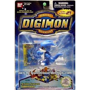  Digimon Action Feature Veemon Action Figure Toys & Games