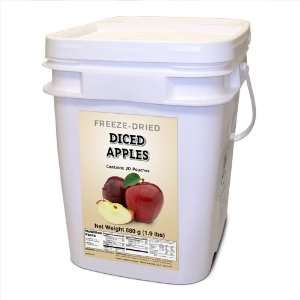 Freeze Dried Diced Apples   160 servings  Grocery 