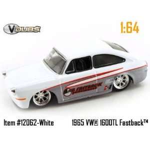  Jada Dub City VDubs White & Silver Racing 1965 Volkswagen 