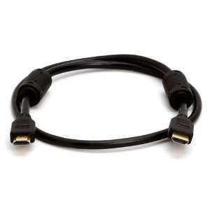   High Speed HDMI Cable w/Ferrite Cores   Black